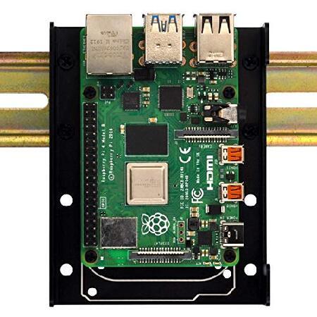 【並行輸入品】 DIN Rail Mount Bracket for Raspberry Pi 1A...