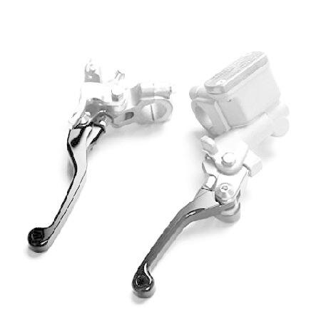 【並行輸入品】 7/8 Dirt Bike Brake and Clutch Master Cyli...