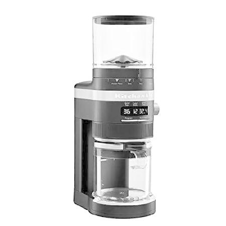 KitchenAid KCG8433 Burr Coffee Grinder, 10 oz, Bla...