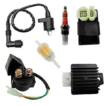 【並行輸入品】 ATV イグニッションセット イグニッションコイル 5ピン AC CDI ソレノイド...