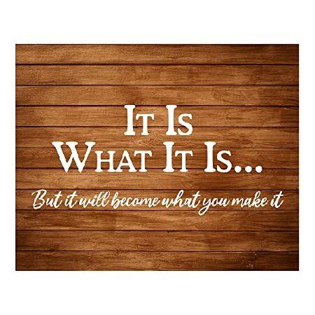 【並行輸入品】 It Will Become What You Make It - Motivati...