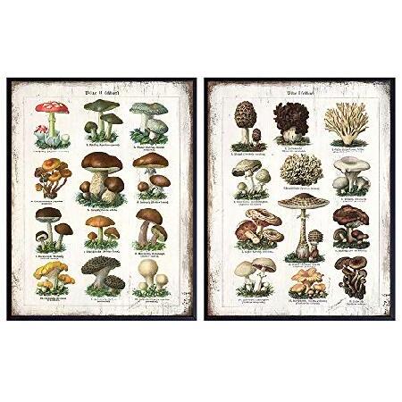 【並行輸入品】 Mushroom Decor Set for Dining Room, Kitche...