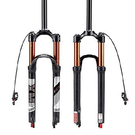 【並行輸入品】 BUCKLOS 26/27.5/29 Travel 120mm MTB Air Su...