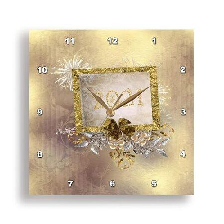【並行輸入品】 3dRose Wall Clock Silent - 13 inch - Image...