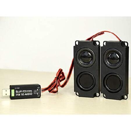 【並行輸入品】 Coolwell Waveshare USBサウンドカード USBオーディオモジュー...