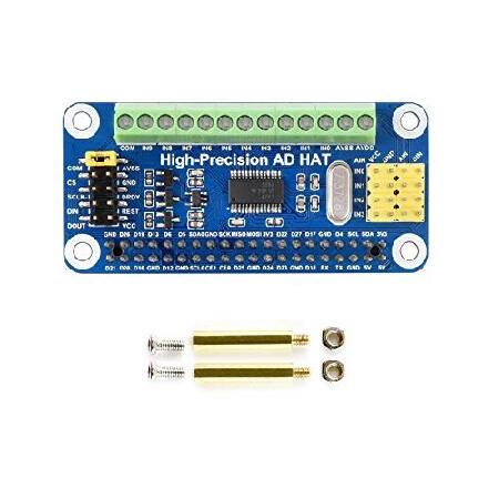 【並行輸入品】 Waveshare 高精度AD HAT Raspberry Pi 5/4B/3B/Z...