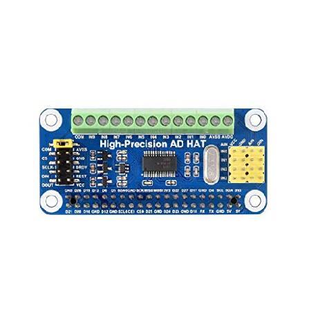 【並行輸入品】 High-Precision AD HAT Fits Raspberry Pi Se...