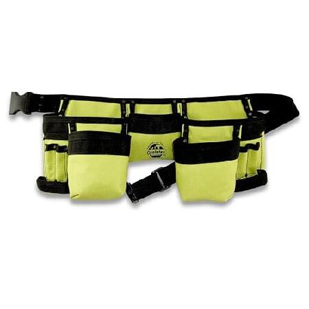 【並行輸入品】 Graintex CD2192 11ポケットフィニッシャーツールエプロン ライムグリ...