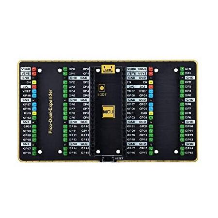 【並行輸入品】 Waveshare デュアルGPIOエキスパンダー Raspberry Pi Pic...