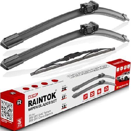 【並行輸入品】 RAINTOK - Juego de escobillas de limpiapar...