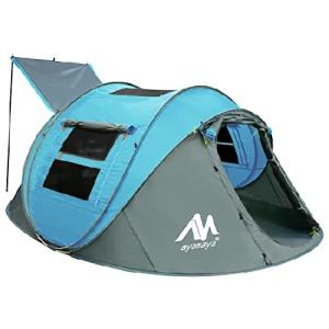 並行輸入品】 AYAMAYA 4人用 ポップアップテント キャンプ用