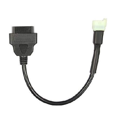 【並行輸入品】 バイク 6ピン - OBD OBD2 診断アダプター CANBUS ケーブル 川崎オ...