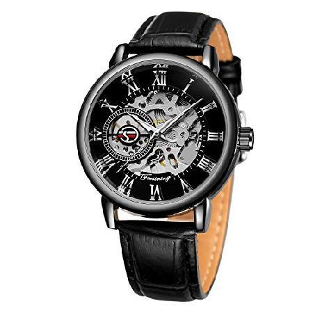 【並行輸入品】 FORSINING メンズ 超高品質合金ケース 機械式ムーブメント アンティークファ...