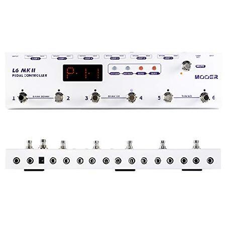 【並行輸入品】 MOOER ペダルコントローラー L6 MKII プログラマブルループスイッチャー ...