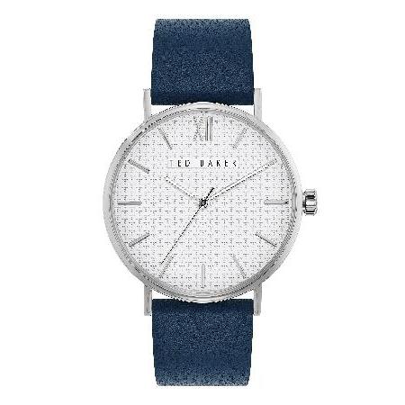 Ted Baker Phylipa Gents Men&apos;s Blue Leather Strap W...