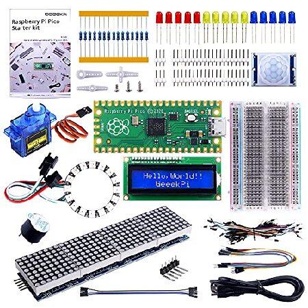 【並行輸入品】 GeeekPi Raspberry Pi Picoベーシックスターターキット Ras...