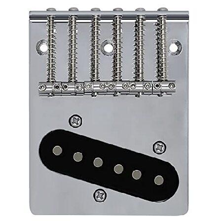 【並行輸入品】 Telecaster Bridge 6 Saddles with Pickup fo...