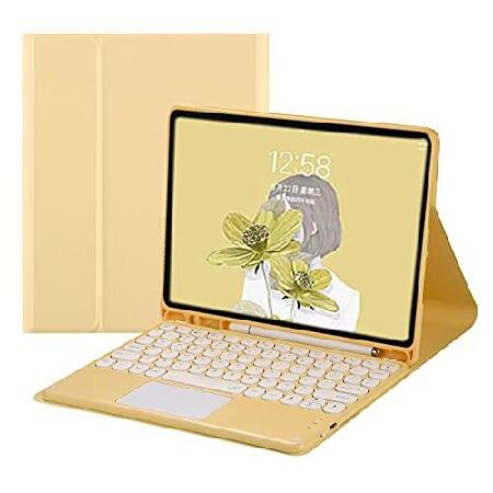 【並行輸入品】 HENGHUI Touch Keyboard Case for iPad Air 5...