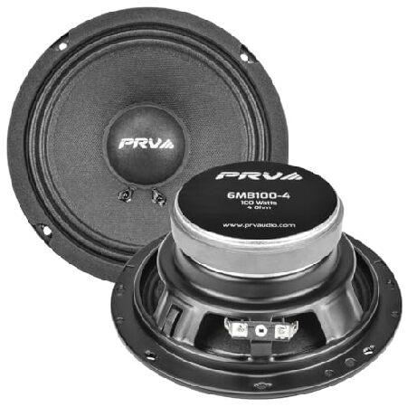 【並行輸入品】 PRV AUDIO 6MB100-4 Pair of 6.5 Inch Midbas...