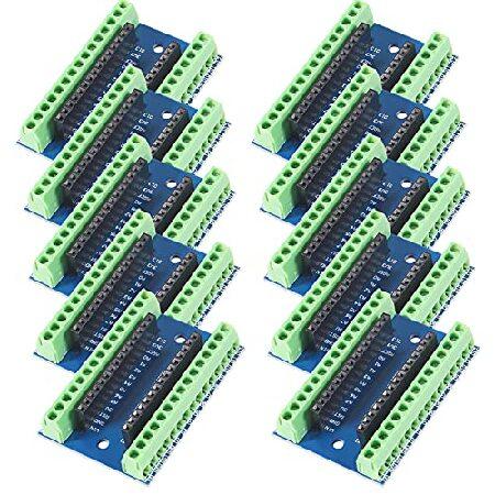 【並行輸入品】 AITRIP ナノターミナルアダプターシールド拡張ボード 10個入り Arduino...