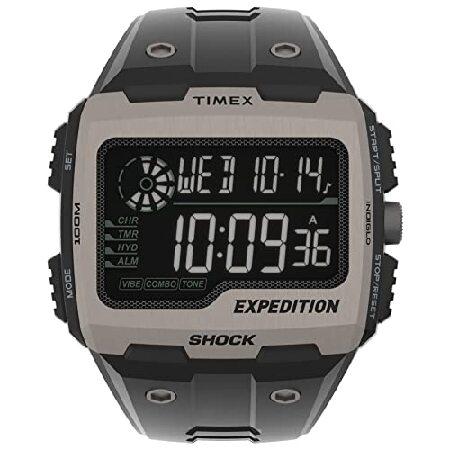 【並行輸入品】 Timex Men&apos;s Expedition Grid Shock 50mm Qua...