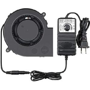 【並行輸入品】 GDSTIME 97mm x 33mm DC送風機 110V 220V AC電源ファン 9733 可変速度コントローラー付き DIY 冷却 換気 排気プロジェクト用