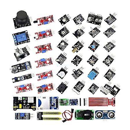 【並行輸入品】 Midzoo 45 in 1 Sensors Modules Starter Kit...