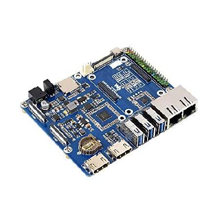【並行輸入品】 デュアルギガビットイーサネットベースボード Raspberry Pi Compute...