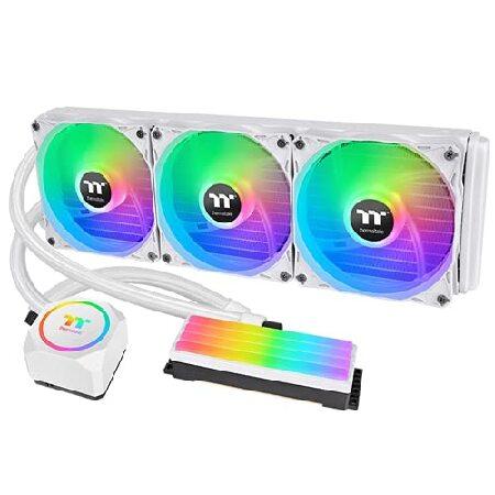 【並行輸入品】 Thermaltake Floe RC360 Snow AMD (AM5/AM4) ...