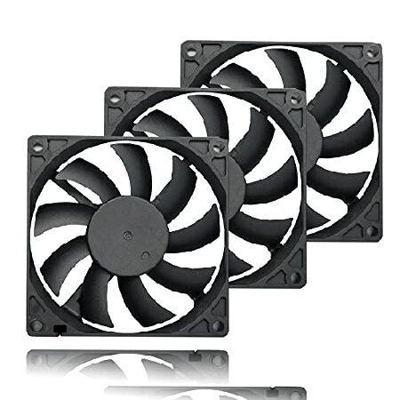 【並行輸入品】 80mm Slim Quiet Computer Fan 12V 80mm x80m...