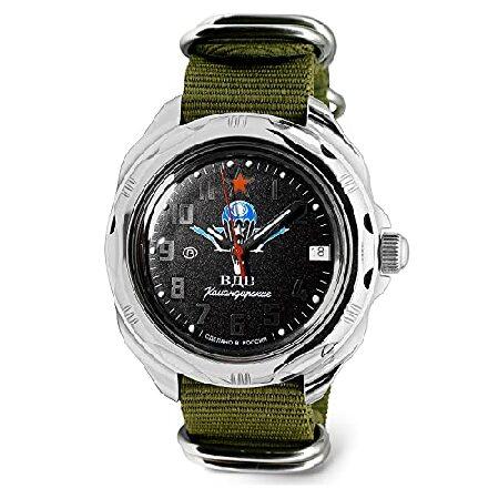 【並行輸入品】 Vostok | Komandirskie VDV 空挺部隊司令官 ロシア軍機械式腕...