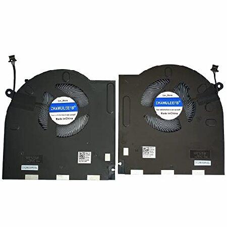 【並行輸入品】 ZHAWULEEFB 交換用CPUとGPU冷却ファン Dell Alienware ...