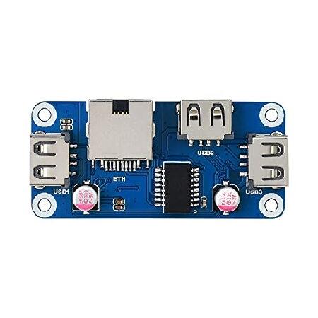 【並行輸入品】 Waveshare Ethernet/USB HUB HAT (B) for Ras...