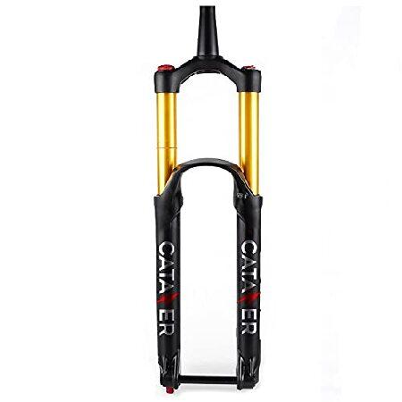 【並行輸入品】 CATAZER MTB 27.5/29er エアサスペンションフォークトラベル 17...