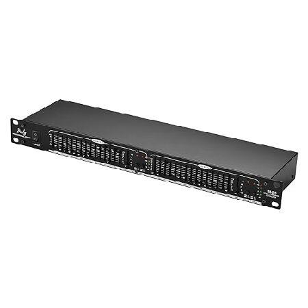 【並行輸入品】 Btuty デュアルチャンネル 15バンドイコライザー 1U ラックマウント EQ-...