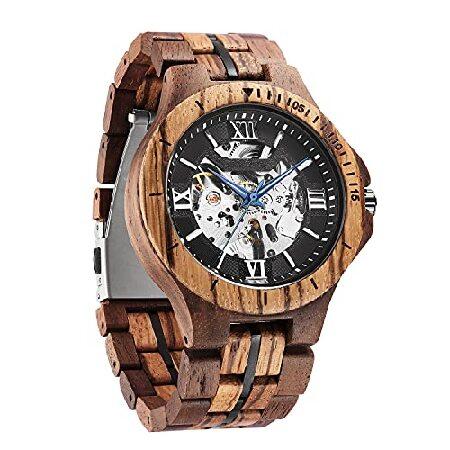 【並行輸入品】 WASTIME Wooden Watch for Men Women, Stylis...