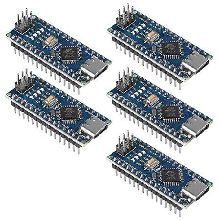 【並行輸入品】 AITRIP 5個 ナノボード CH340/ATmega+328P用 USBケーブル...