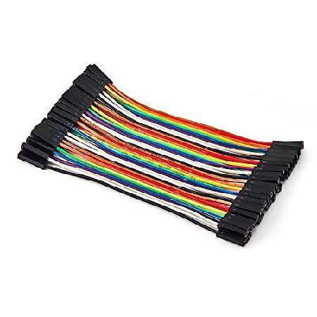 【並行輸入品】 Chanzon 40pcs 10cm Female to Female Header...