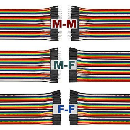 【並行輸入品】 Chanzon 120ピン 10cm 20cm 30cm ロングヘッダー ジャンパー...