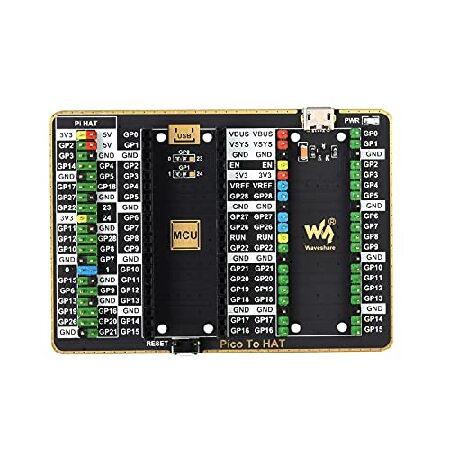【並行輸入品】 Waveshare GPIO エクスパンダー Raspberry Pi Pico用 ...
