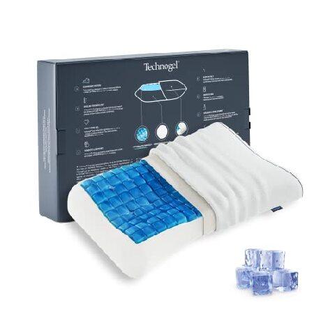 【並行輸入品】 Technogel 冷却ジェル枕 I 首と肩の痛みを緩和 I 2つの高さ 頸椎形状 ...
