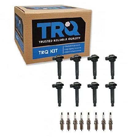【並行輸入品】 TRQ Ignition Coil ＆ Iridium Spark Plug Kit...
