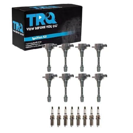 【並行輸入品】 TRQ イグニッションコイル＆イリジウムスパークプラグキットセット 日産インフィニテ...