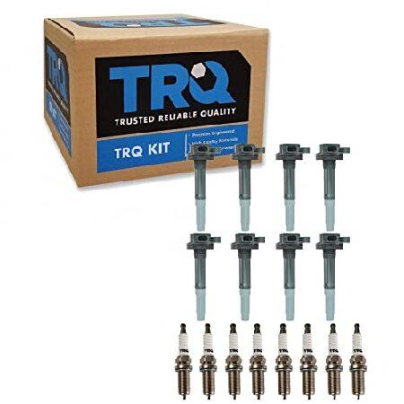 【並行輸入品】 TRQ イグニッションコイル＆イリジウムスパークプラグキットセット Mustang ...