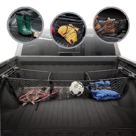 【並行輸入品】 エンベロープスタイル トランクカーゴネット ポケット3つ付き - Ram 1500 ...