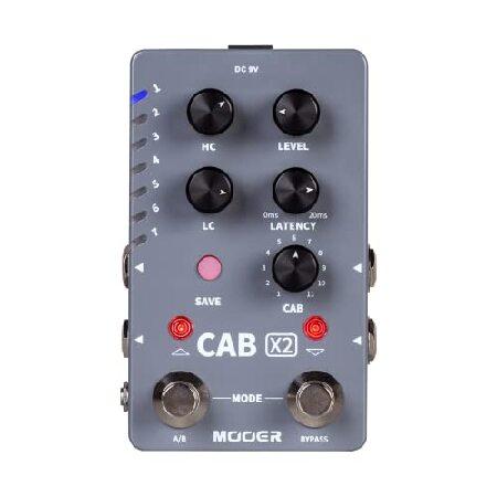 MOOER CAB X2 Dual Footswitch Cab Sim IR Loading St...