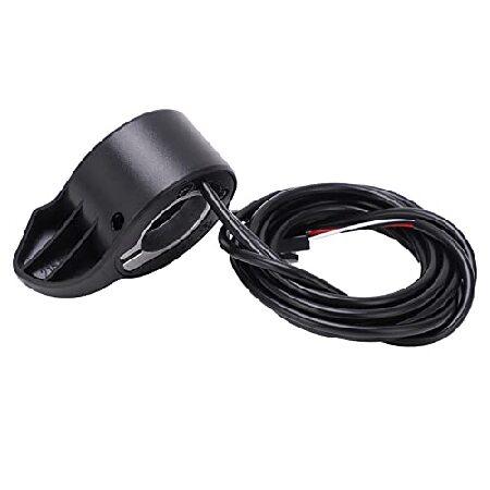 【並行輸入品】 Shanrya サムスロットル 便利なEバイクスピードコントローラー 操作感 TPR...