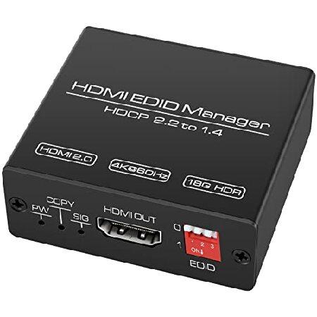 HDMI EDID エミュレータマネージャー 4K Prophecy 8 EDIDモード プログラム...
