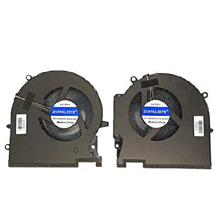 【並行輸入品】 ZHAWULEEFB CPU GPU 冷却ファン HP OMEN 17 17-CK ...