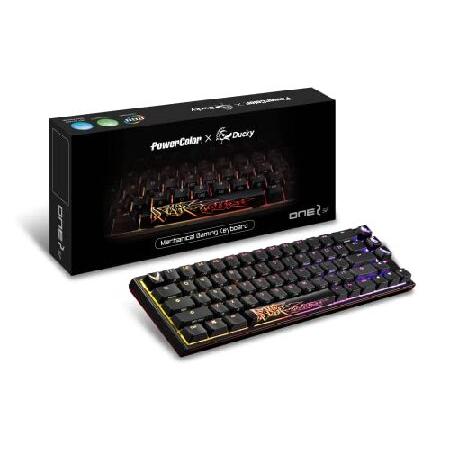 【並行輸入品】 PowerColor × Ducky コラボモデル ゲーミング キーボード Powe...